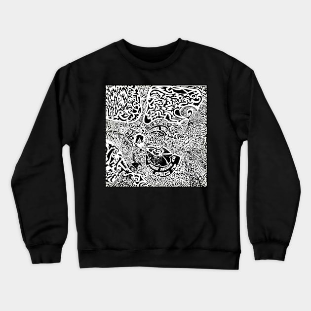 Taking Drugs to Make Music to Take Drugs To 1990 Indie Rock Throwback Crewneck Sweatshirt by AlternativeRewind